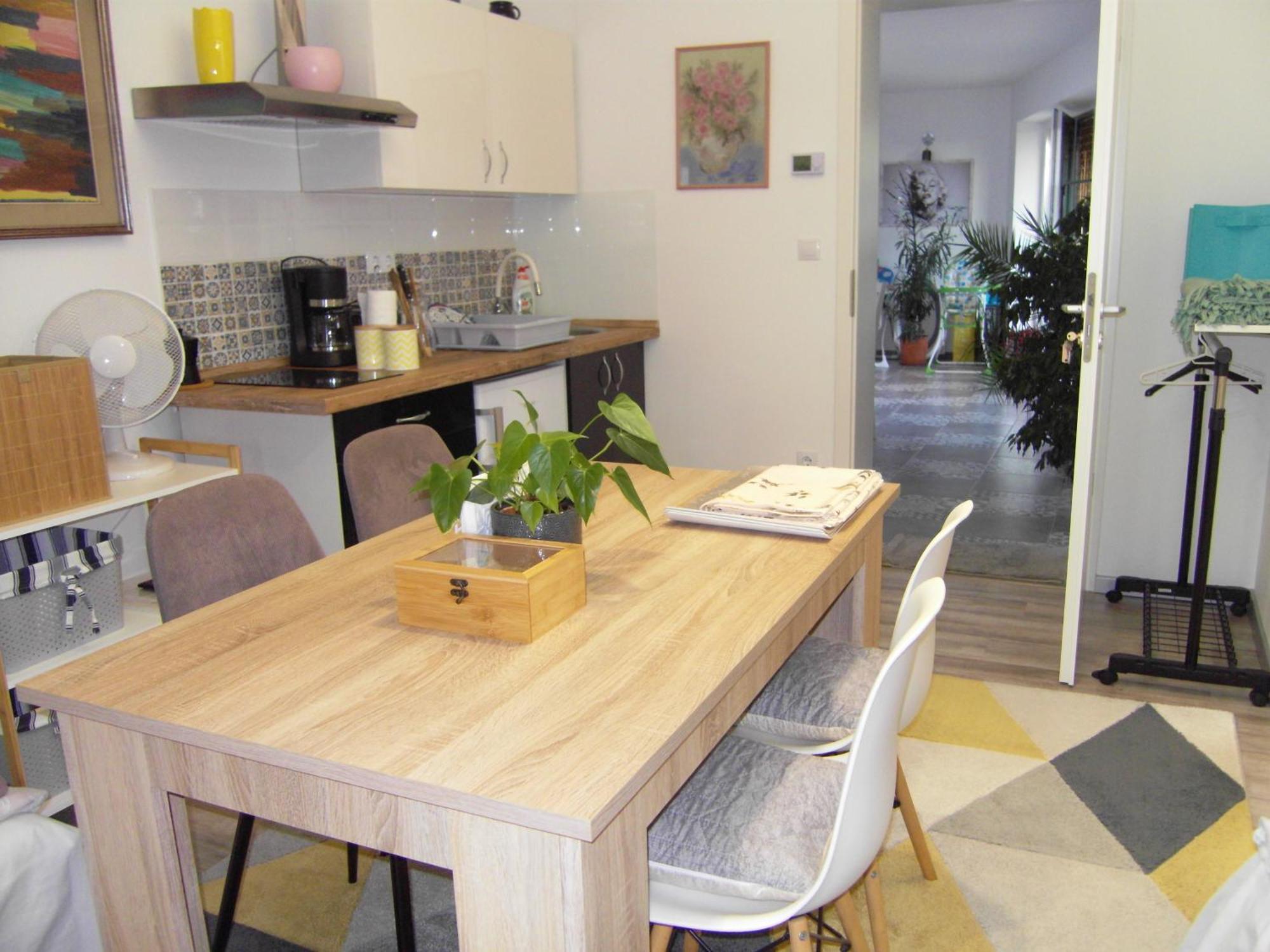 Edina Vendeghaz-Gyenesdias Appartement Buitenkant foto