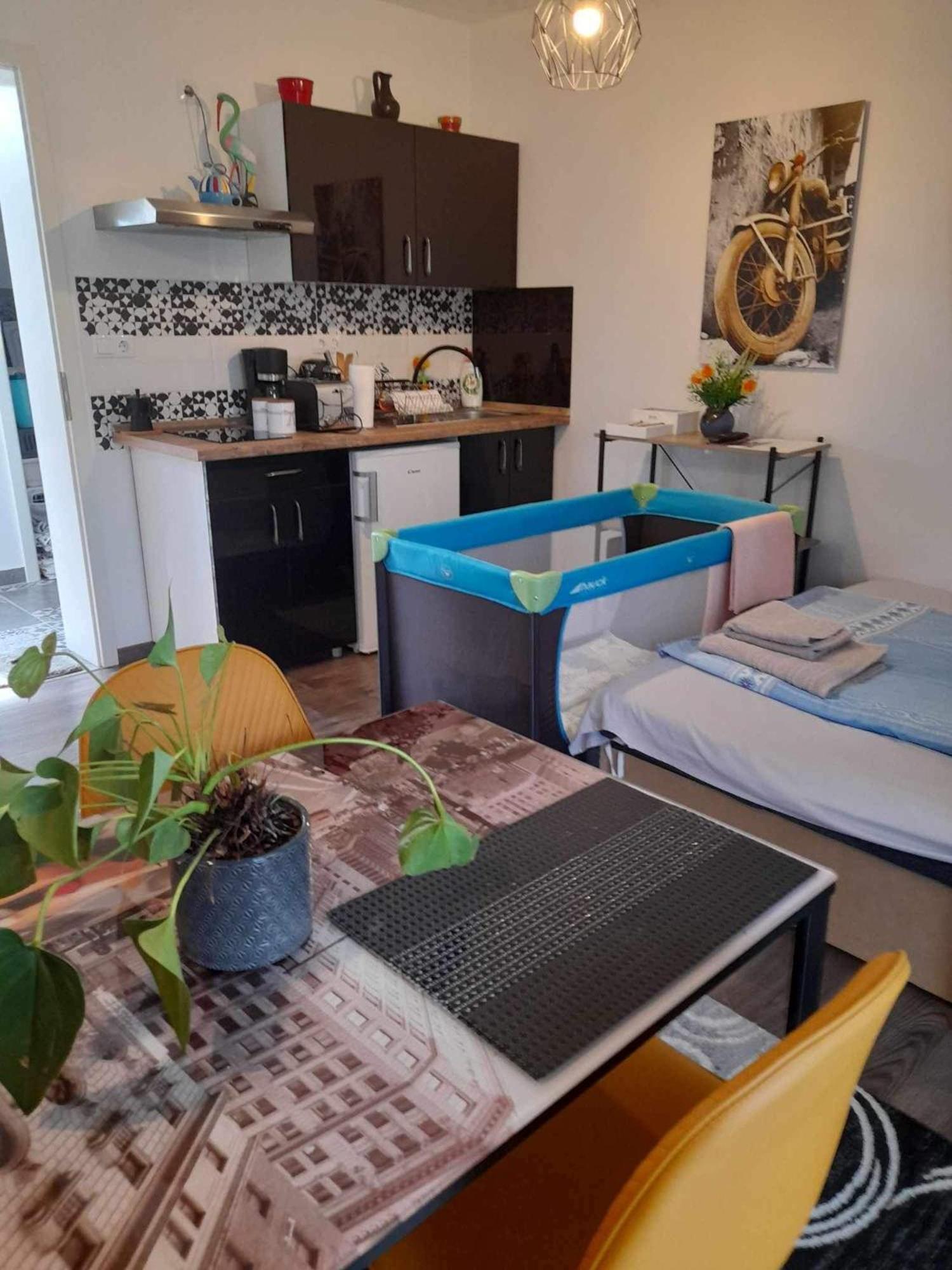 Edina Vendeghaz-Gyenesdias Appartement Buitenkant foto
